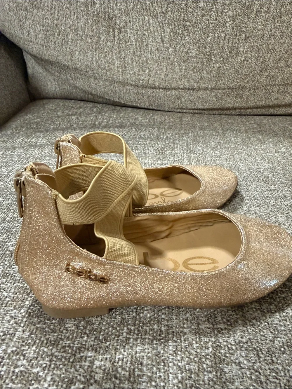 bebe sparkling gold
